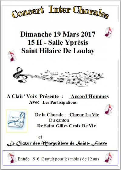 Concert inter chorales 19 03 2017